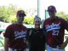 Dan & Brian Busick with Garrett Hughes Stanford